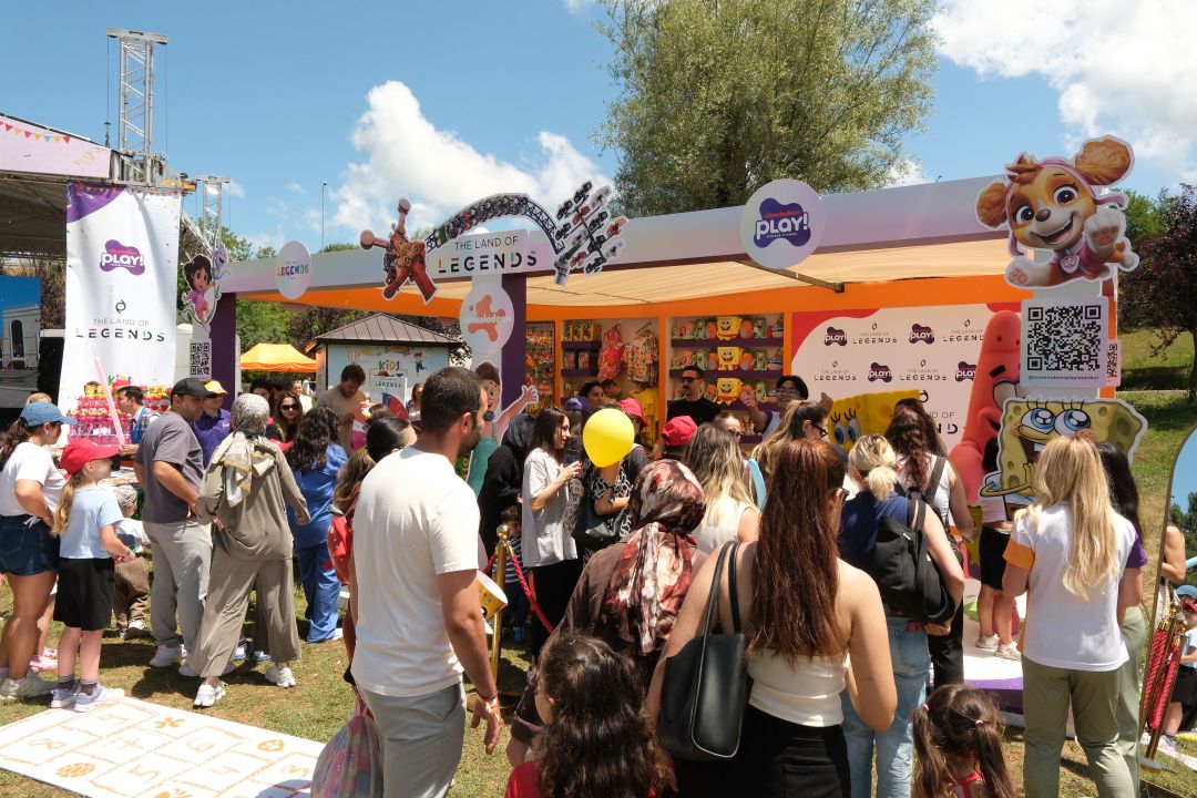 Nickelodeon Play! Tersane Istanbul, Kids Fest 2026'da çocuklarla buluştu
