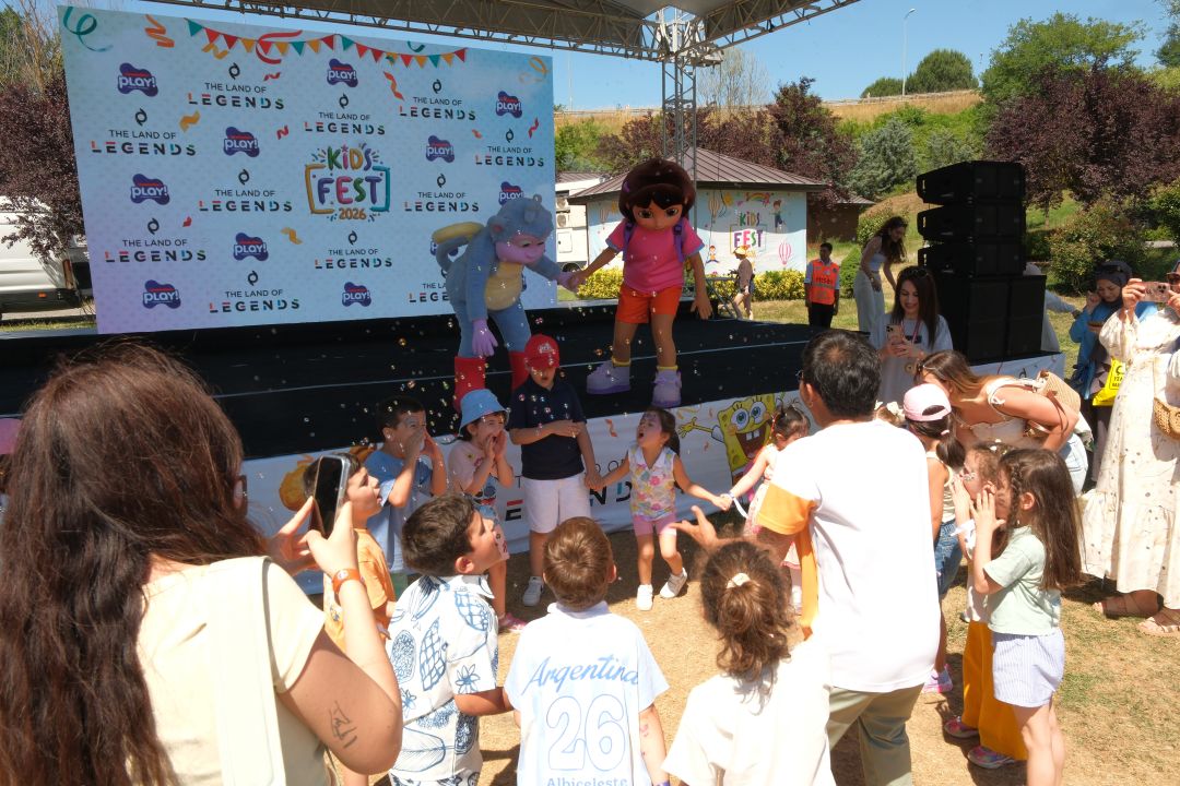 Nickelodeon Play! Tersane Istanbul, Kids Fest 2026'da çocuklarla buluştu