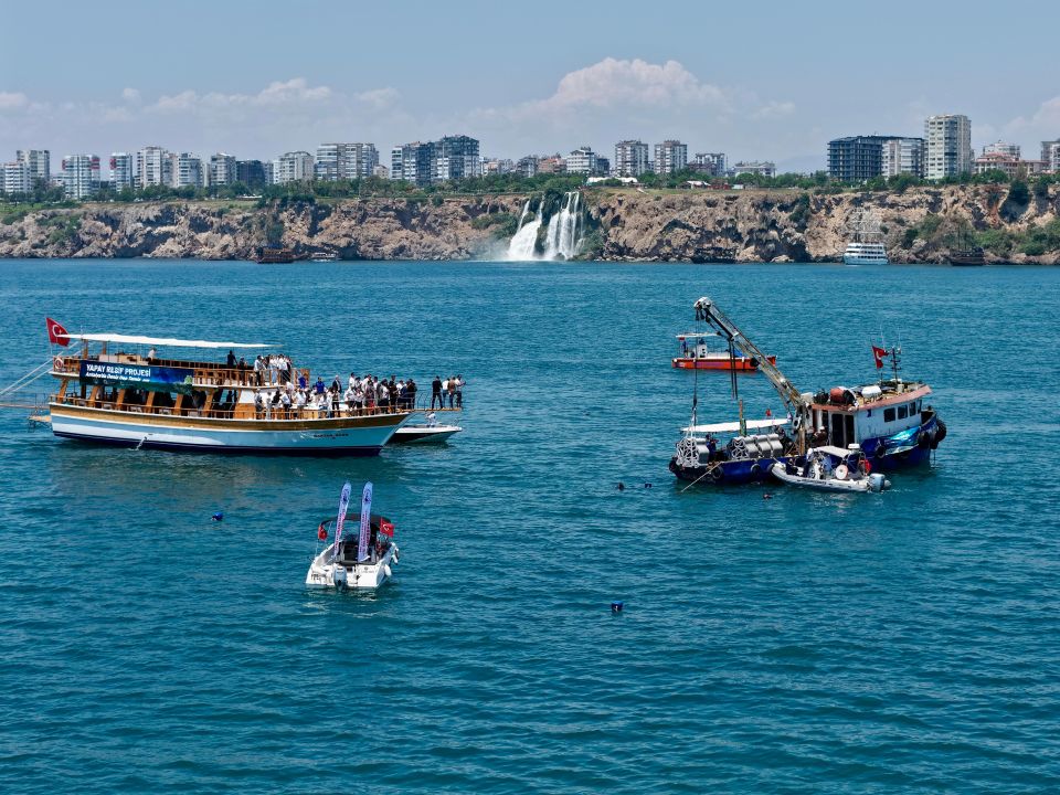 Yapay Resif Projesi tanıtıldı