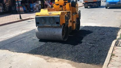 Kemer'de altyapı çalışmaları