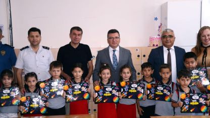 Serik'te öğrencilerin karne heyecanı