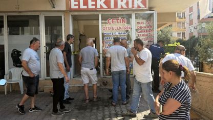 İş yerinde ölü bulundu