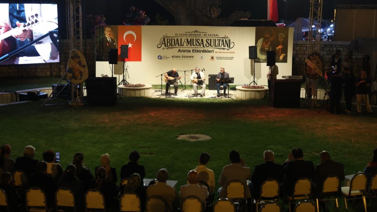 Abdal Musa Sultanı anma etkinlikleri başladı