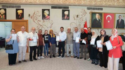 Aksu’da 12 vatandaş tapularıyla buluştu