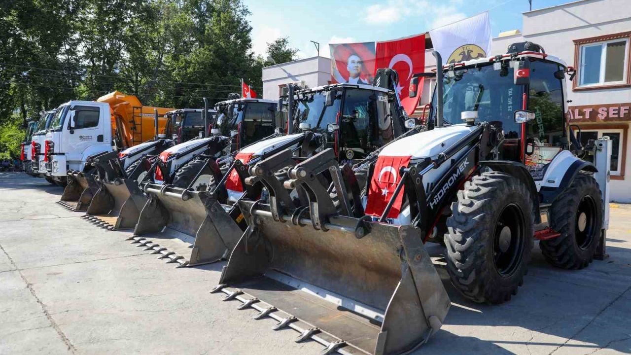 Alanya Belediyesi araç filosu güçleniyor