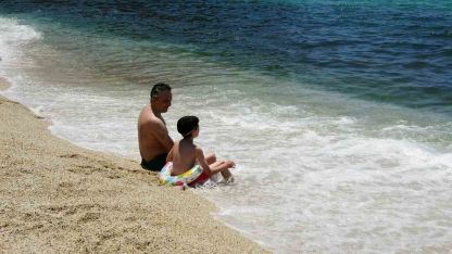 Alanya’da termometreler 31 dereceyi gösterdi, sahiller doldu