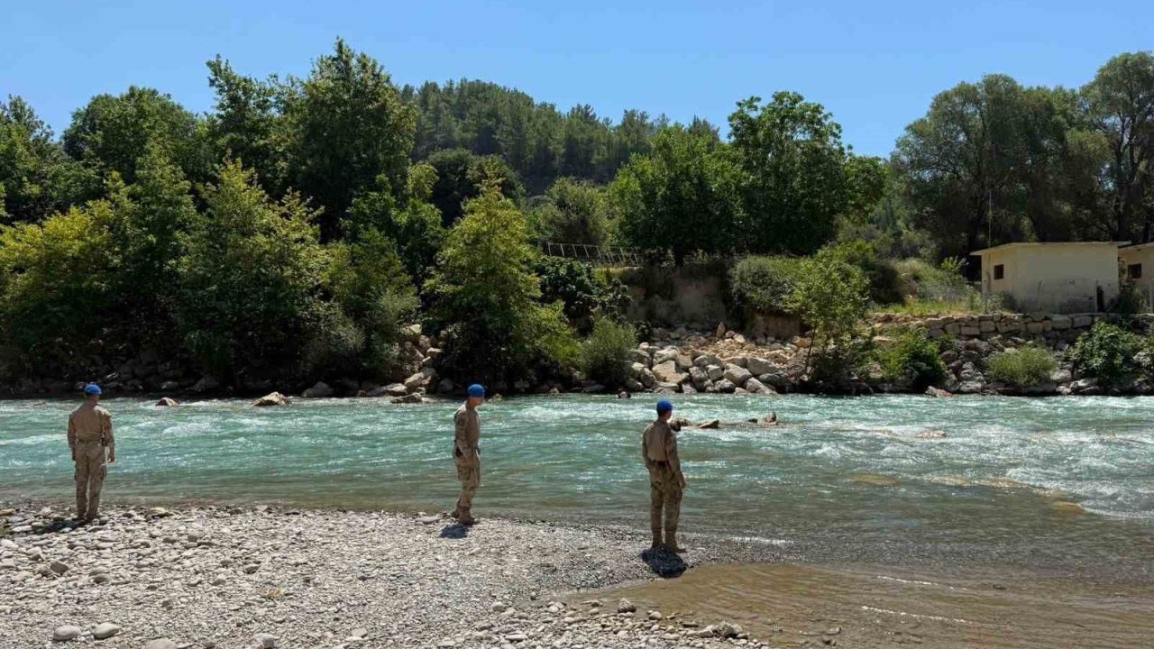 Alara Çayı’nda kaybolan genç için arama çalışmalarında 9. gün