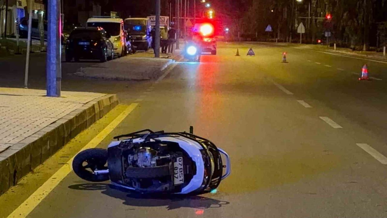 Antalya’da motosiklet kazası: 1 ölü, 1 ağır yaralı