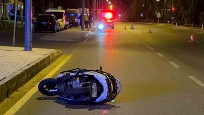 Antalya’da motosiklet kazası: 1 ölü, 1 ağır yaralı