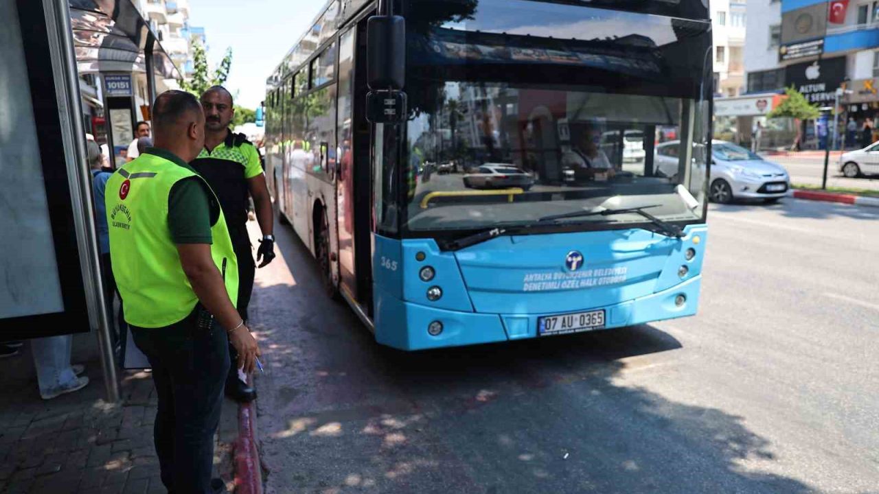 Büyükşehir’den otobüslere sıkı takip