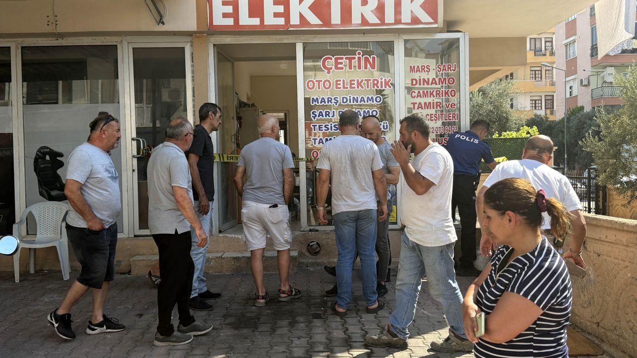 İş yerinde ölü bulundu