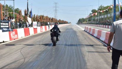 Kepez’de Motodrag heyecanı