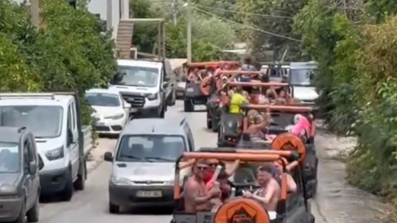 Kurallara uymayan safari araçlarına ceza