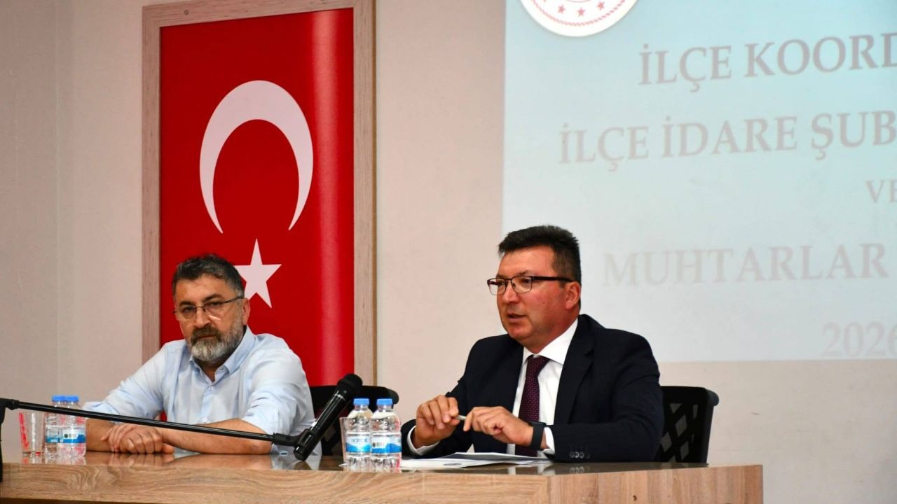 Serik'te koordinasyon toplantısı