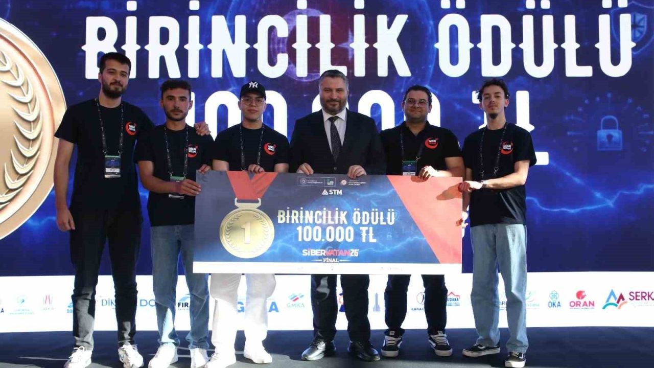 "Siber Vatan" final yarışmasında Batı Akdeniz ekibi şampiyon oldu