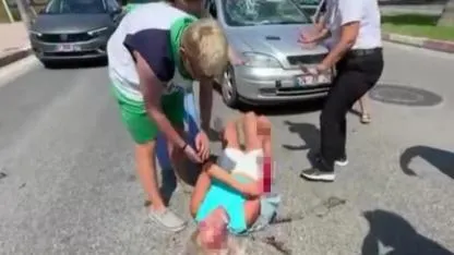 Yayaya çarpan kadın "Gözüme sinek kaçtı, görmedim" diyerek gözyaşı döktü
