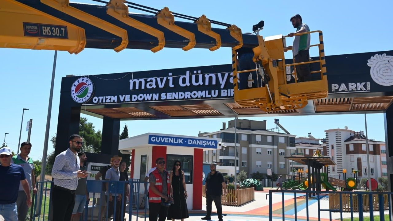 Kepez’e engel tanımayan proje: Mavi Dünya Parkı